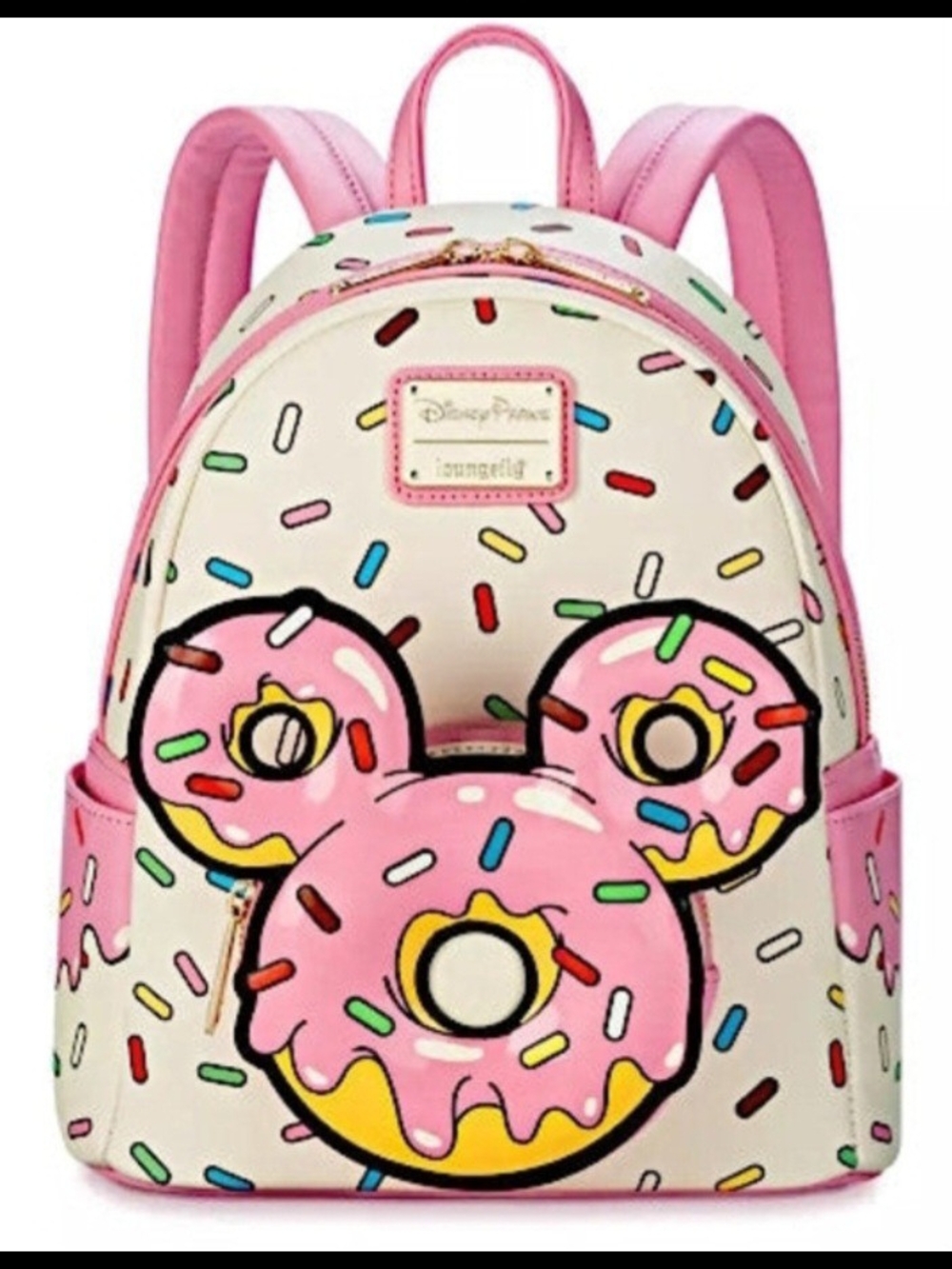Disney Loungefly EATS Donut Mini Backpack NWT